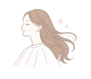 冷風で仕上げ